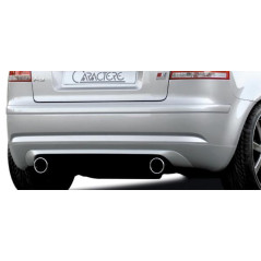 Rear Bumper CHARACTER Audi A3 8P + exhaust CAAU310122A CAAU310122A 949,00 €