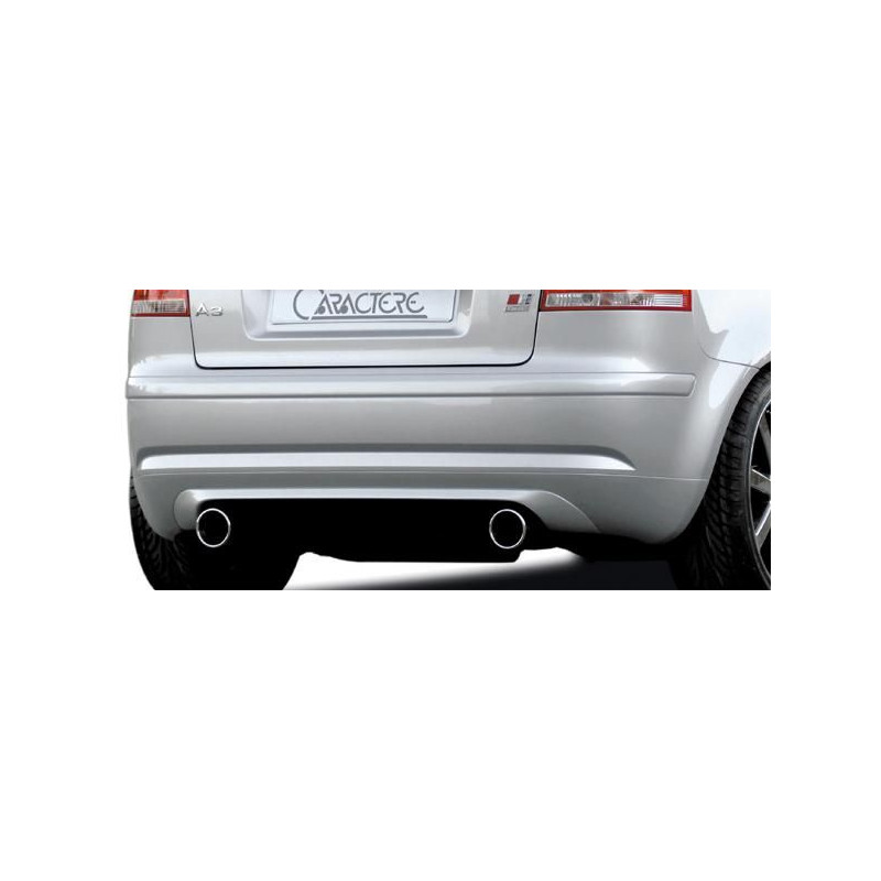 Pare-Chocs Arrière CARACTERE Audi A3 8P + échappement