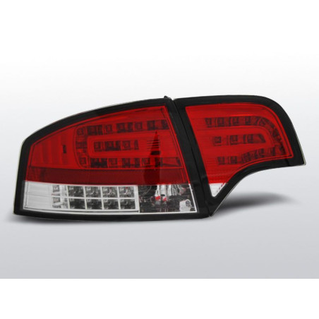 Feux Arrière Audi A4 B7 11.04-03.08 à Leds Rouge/Clair