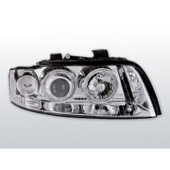 Scheinwerfer Angel Eyes Audi A4 B6 0.00-10.04 Chrom LPAU19