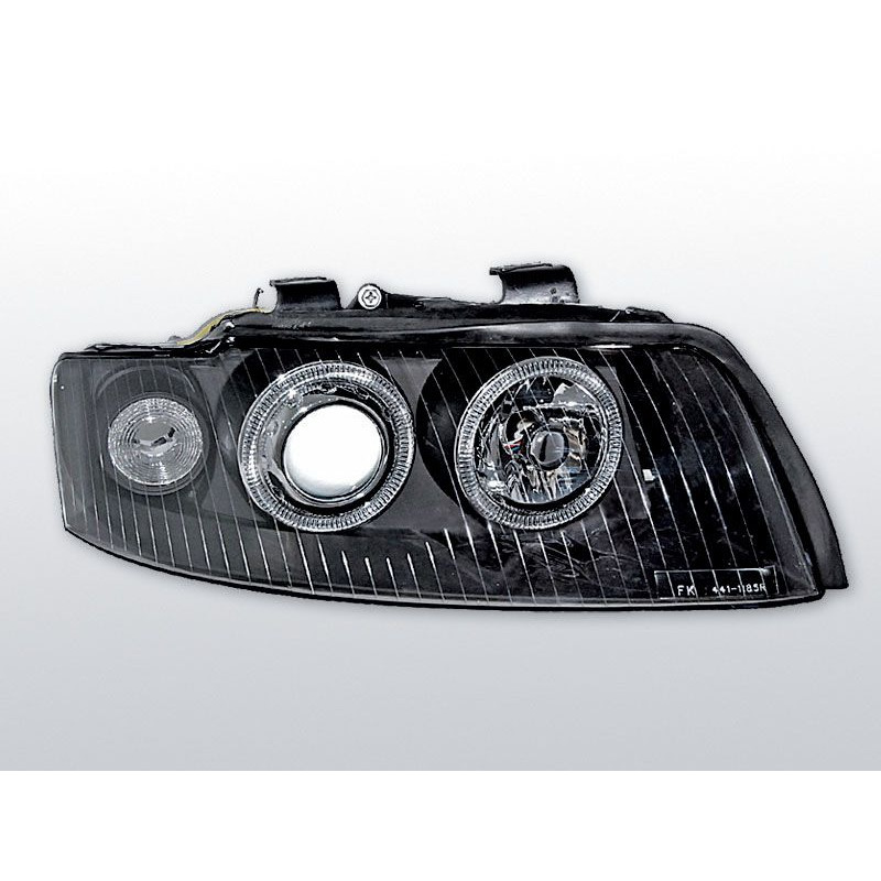 Angel Eyes Frontscheinwerfer Audi A4 B6 0.00-10.04 Schwarz LPAU20