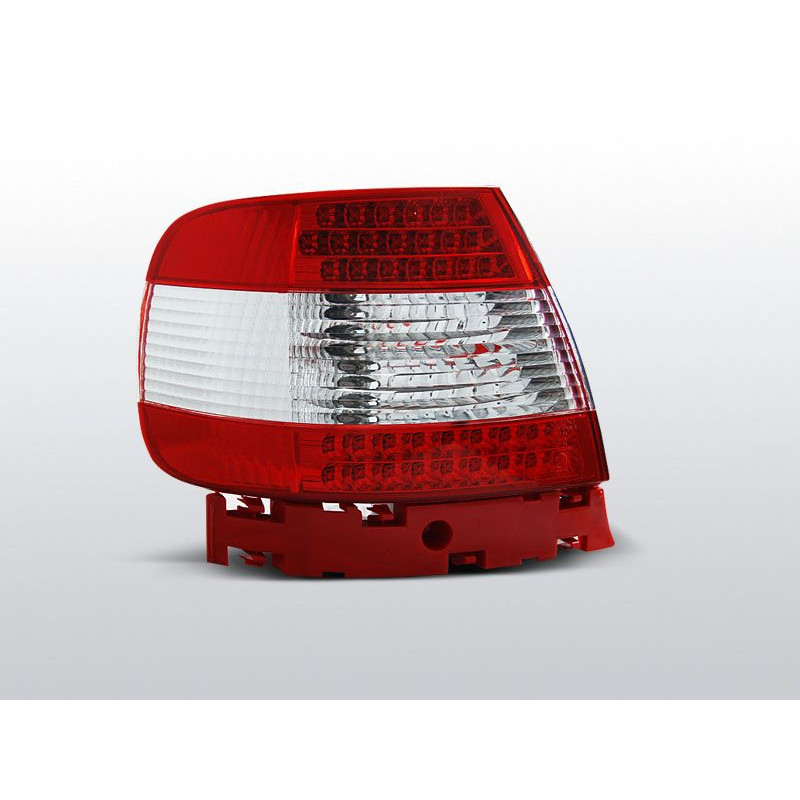 Feux Arrière Audi A4 B5 11.94-10.00 à Leds Rouge/Clair