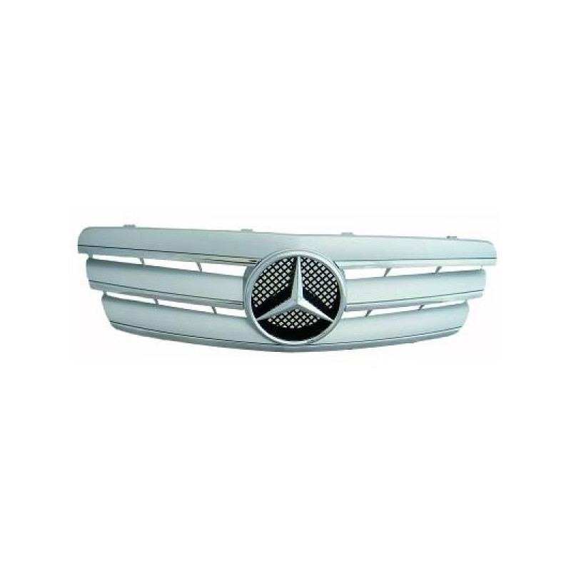 Chrom-Kühlergrill Mercedes C-Klasse W203 07/00 1671340