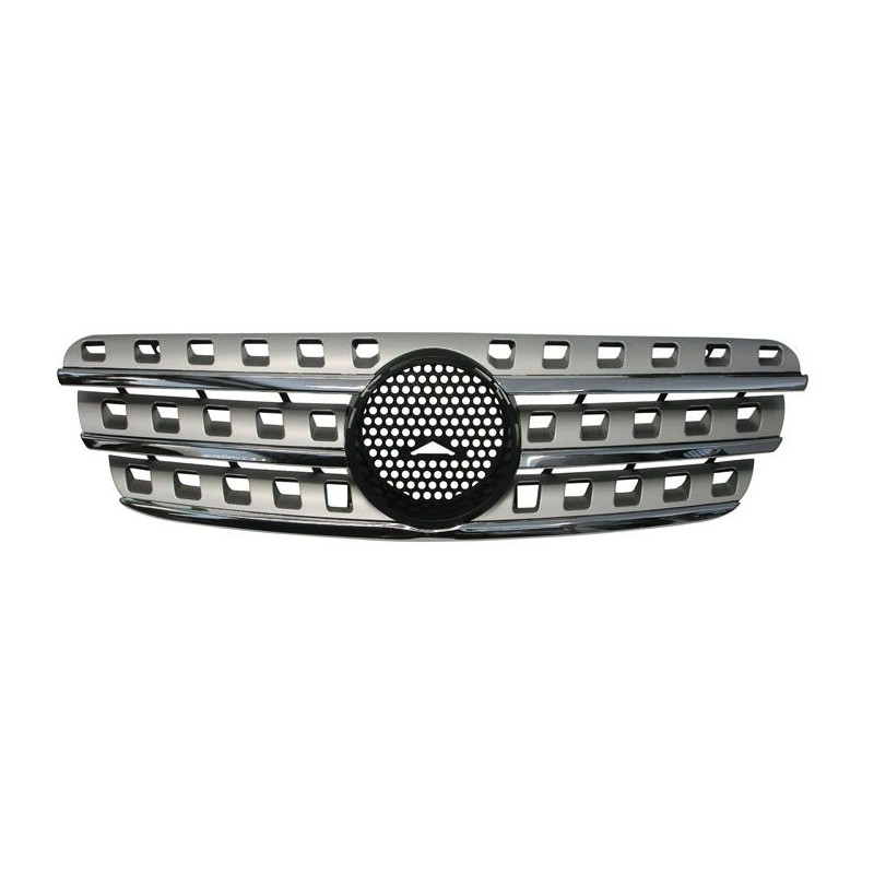 Chrom/Silber Kühlergrill Mercedes M-Klasse W163 98-05 CP13361