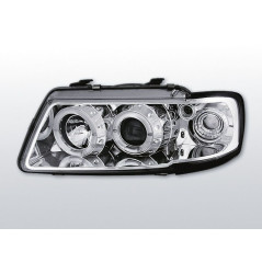 Angel Eyes Frontscheinwerfer Audi A3 8L 09.00-05.03 Chrom LPAU06