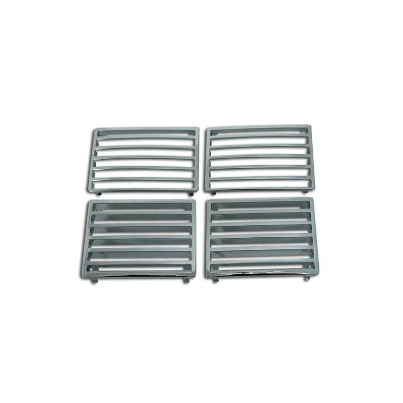 Grilles d'aération chromées Ford Focus 98-04