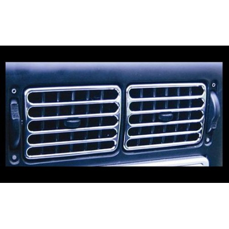 Grilles d'aération chromées VW Polo 6N