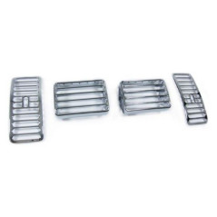 Chrome air vents VW Polo 6N