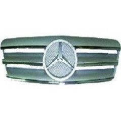 Chrom/Silber Kühlergrill Mercedes CLK C208 03/97-04/02 1625340