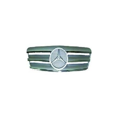 Chrom/Silber Kühlergrill Mercedes CLK C208 03/97-04/02 1625340