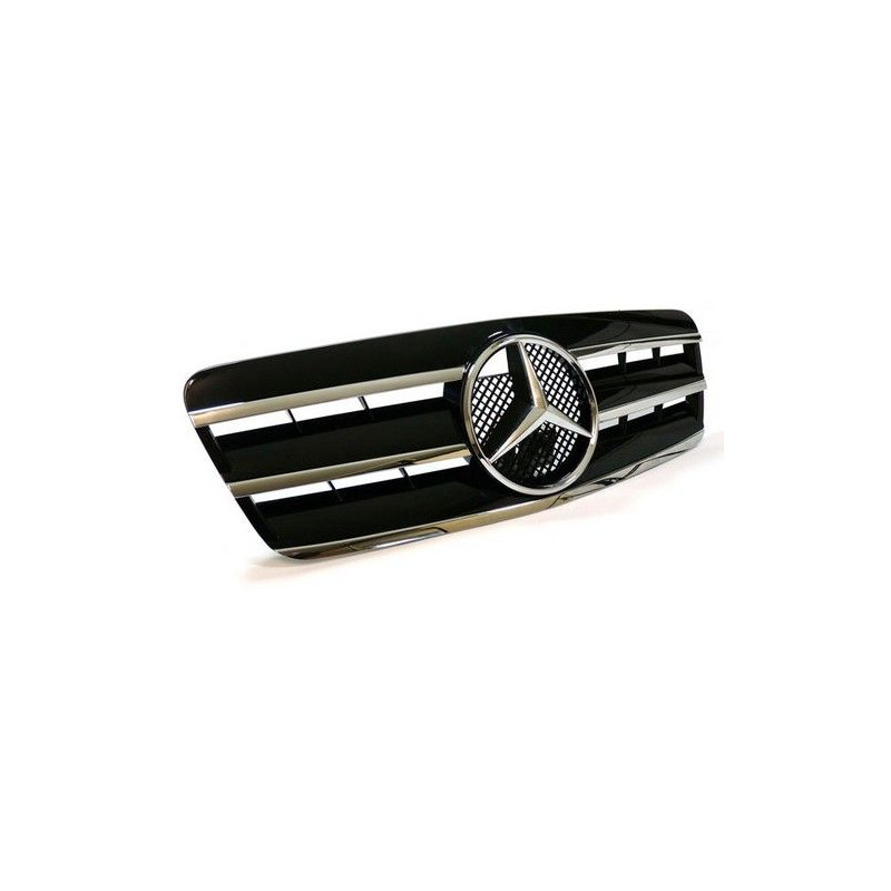 Calandre noire/chrome Mercedes CLK C208 03/97- 04/02