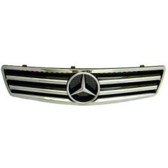 Black/chrome grille Mercedes SL R129 03/89