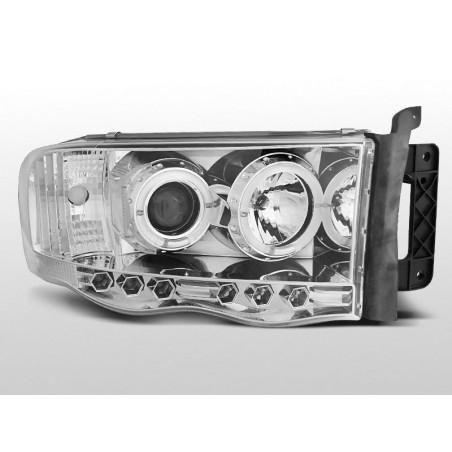 Angel Eyes Headlights Dodge Ram 02-06 Chrome LPDO03 LPDO03 199,90 €