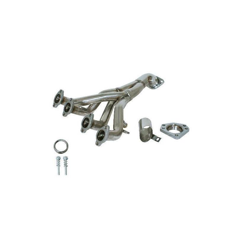 Collecteur d'echappement inox VW Golf 2 + 3 16V