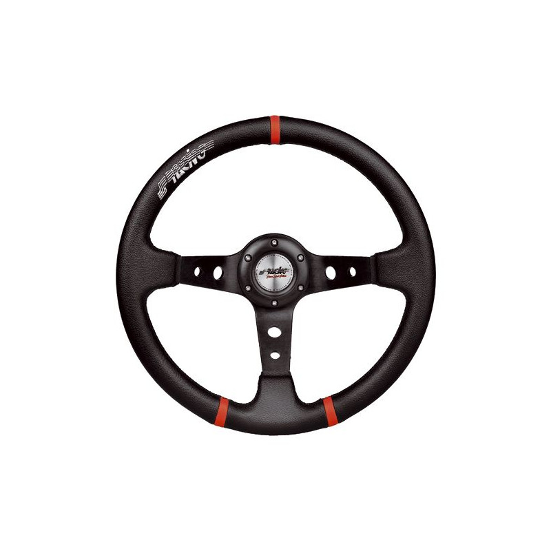 S-RACING schwarzes GRAVEL-Lenkrad GVL350/P