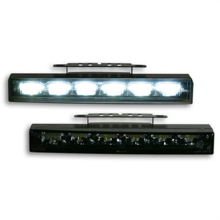 Feux Diurnes 6 Leds fond noir