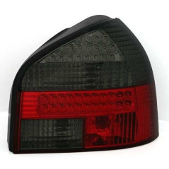 Feux Arrière Audi A3 8L 08.96-08.00 à Leds Rouge/Fumé