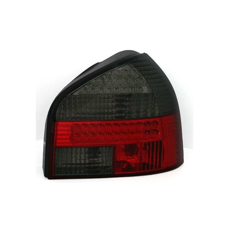 Feux Arrière Audi A3 8L 08.96-08.00 à Leds Rouge/Fumé