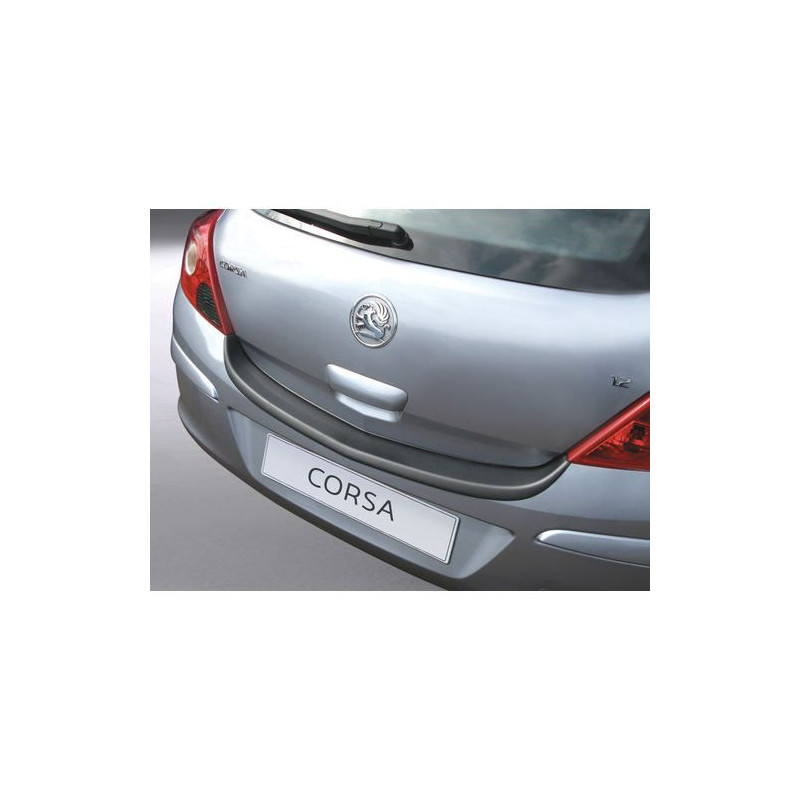 Protection de pare-chocs pour Opel Corsa D 3/5p 9/06-  Protections pare-chocs arrière