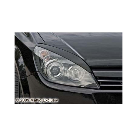 Headlight eyelids Opel Astra H 2004