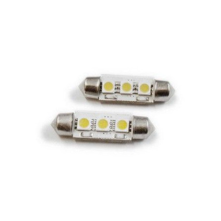 2 Canbus-Shuttle-Glühbirnen mit weißen SMD-LEDs 36 mm 582073