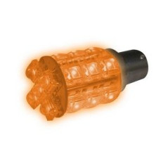 Ampoule à Leds orange BA15s 1.68 W 12 V