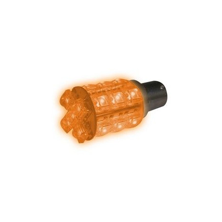 Ampoule à Leds orange BA15s 1.68 W 12 V