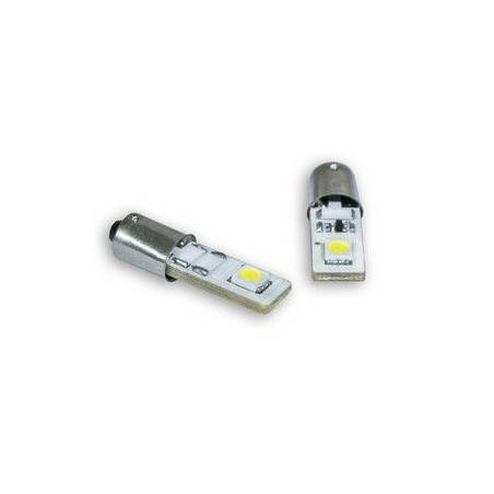 2 Canbus SMD Led BA 9s weiße 12V 3,5W Glühbirnen 582077