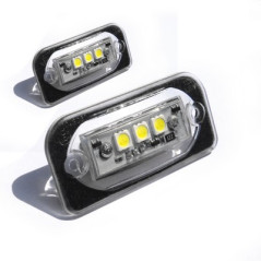 Mercedes W211 LED-Kennzeichenbeleuchtung