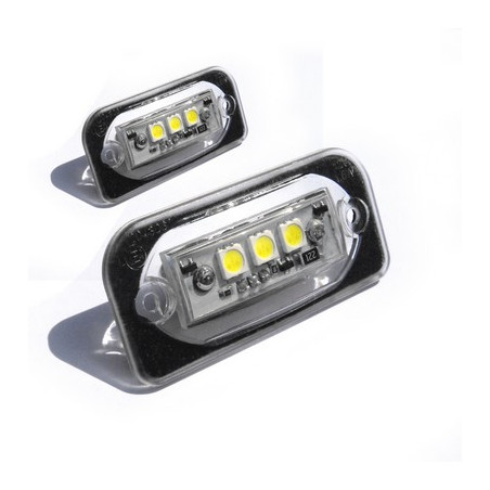 Mercedes W211 LED-Kennzeichenbeleuchtung