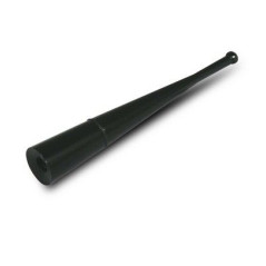 Antenne "Cone Top" noire avec bague noire 90 mm