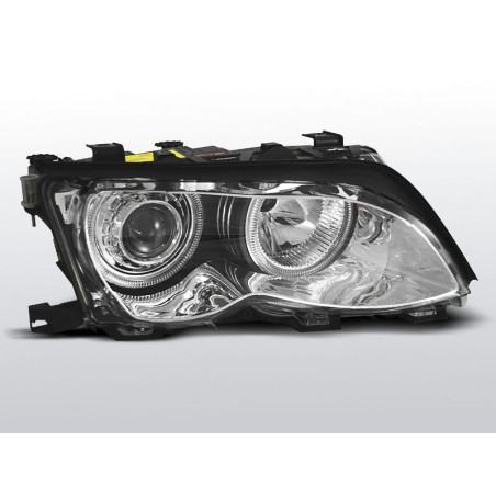 Angel Eyes Front Headlights BMW Serie 3 E46 Sedan/Touring 09.01-03.05 Chrome LPBM85 LPBM85 289,90 €