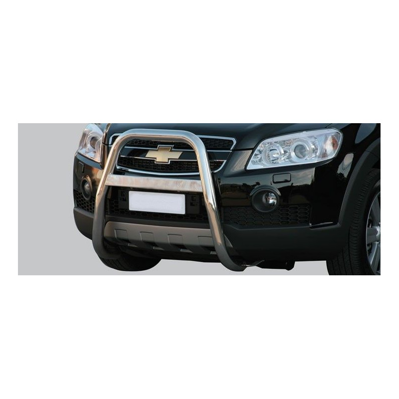 Frontschutzbügel Chevrolet Captiva 2006-2010 aus poliertem Edelstahl MA190IX