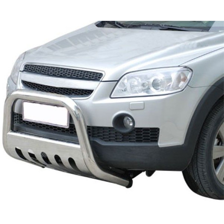 Frontschutzbügel Chevrolet Captiva 2006-2010 aus poliertem Edelstahl CP13717