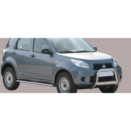 Frontschutzbügel Daihatsu Terios 2009 aus poliertem Edelstahl ECMED240IX