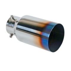 Titanium exhaust tip, straight cut, screw-on Ø 89 mm 60036 60036 19,99 €