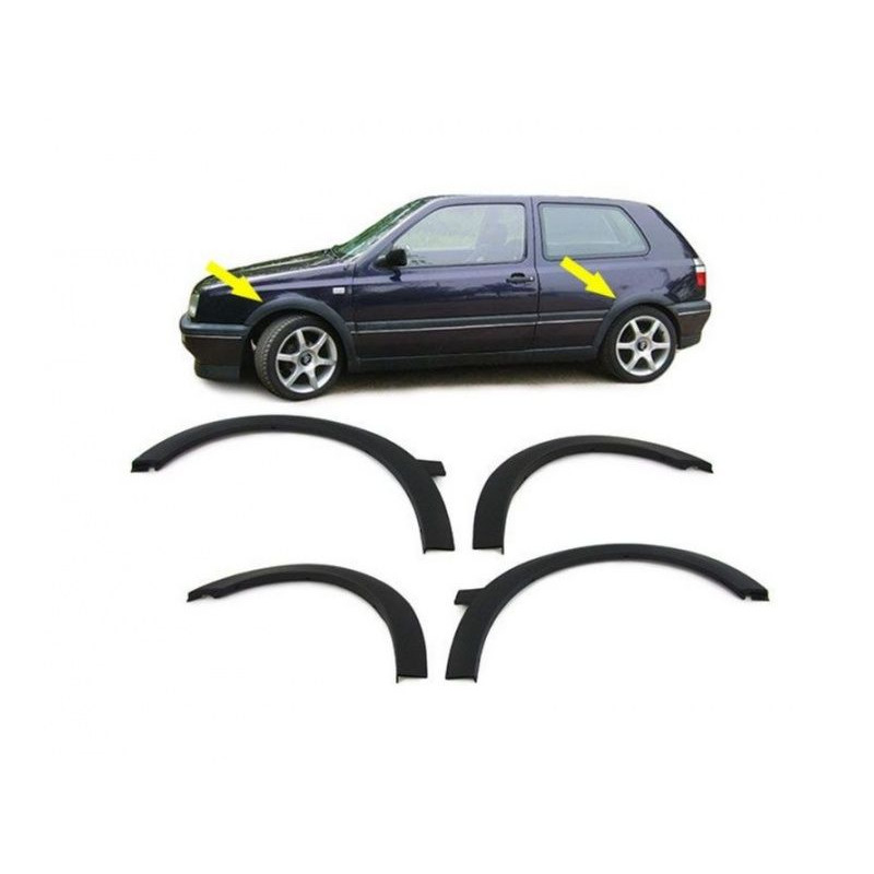 Contours d'ailes VW Golf 3 91-98 GTI