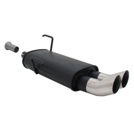 Peugeot 206 2 x 76 mm DTM sports silencer CP18299 CP18299 199,95 €