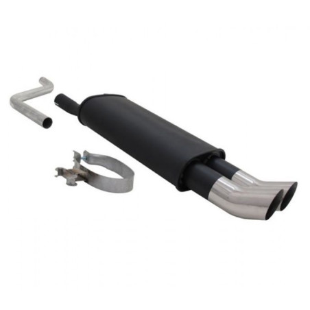 VW Polo II / III 86C sports silencer 2 x 76 mm DTM CP18253 CP18253 139,90 €