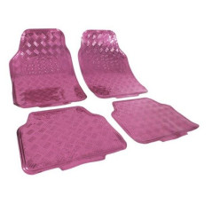 4-piece pink aluminum look floor mats CP20180 CP20180 34,90 €