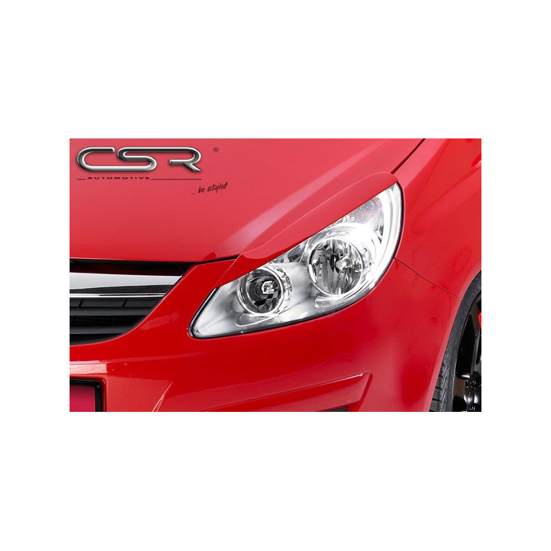 Paupières de phares Opel Corsa D 2006-2010