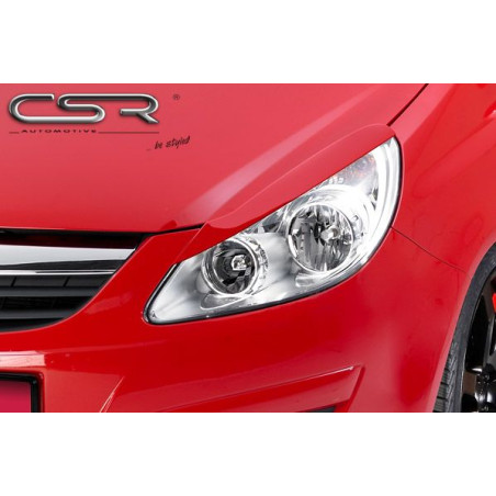 Paupières de phares Opel Corsa D 2006-2010