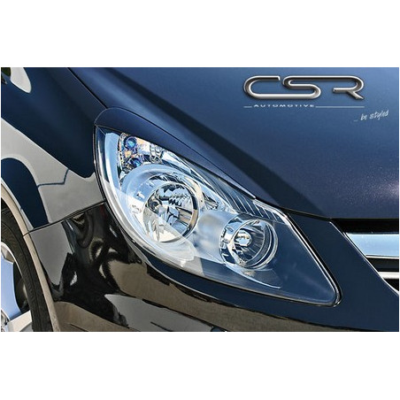 Headlight eyelids Opel Corsa D 2006-2010