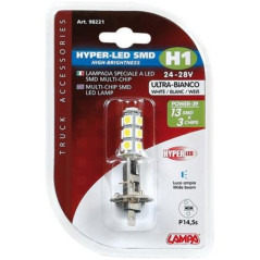 H1 24/28V Hyper-Led Power 39 Glühbirne – 13 SMD P14,5s LP98221