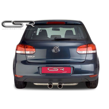 VW Golf 6 Look R32 Duplex Muffler