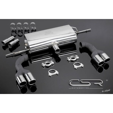 VW Scirocco 3 Look R Duplex Muffler ESD101 ESD101 499,90 €