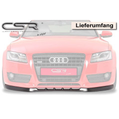 Front skirt lip Audi A5 2007- (except RS4 & S-LINE)