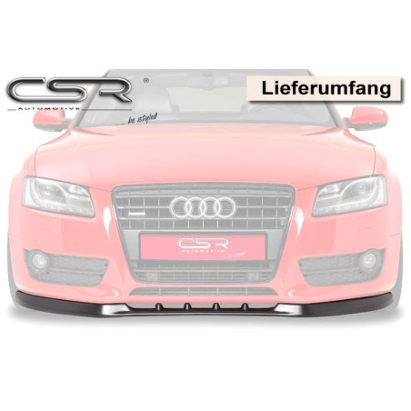 Front skirt lip Audi A5 2007- (except RS4 & S-LINE)