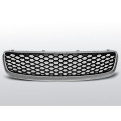 Mattsilberner Kühlergrill Audi TT Look RS 99-06 GRAU35