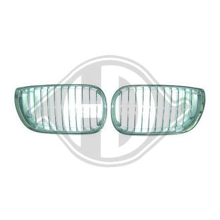 Chrome grille BMW 3 Series E46 cpé 99-03